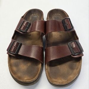 Mephisto Nerio  Leather cork Men Sandals